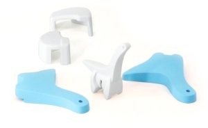 HalfToys Magnetyczne figurki dinozaurów 3D rodzina - Half Toys 3+ EDUKAMP 10