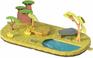Figurka HalfToys Magnetyczne zwierzaki Half Toys safari puzzle 3D - figurki 3+ EDUKAMP 19