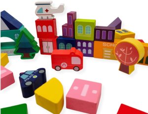 Kabi miasto sorter 100 elementów - 3+ EDUKAMP 3