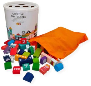 Kabi miasto sorter 100 elementów - 3+ EDUKAMP 4