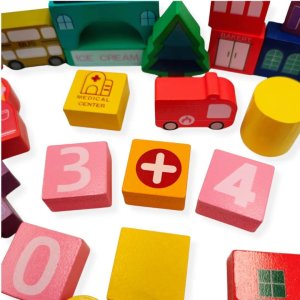 Kabi miasto sorter 100 elementów - 3+ EDUKAMP 5