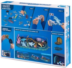 Figurka HalfToys Magnetyczne zwierzaki Half Toys Ocean 3D - figurki dla dzieci 3+ EDUKAMP 18