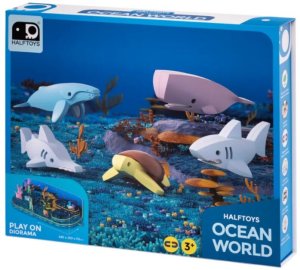 Figurka HalfToys Magnetyczne zwierzaki Half Toys Ocean 3D - figurki dla dzieci 3+ EDUKAMP 4
