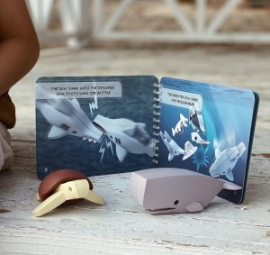 Figurka HalfToys Magnetyczne zwierzaki Half Toys Ocean 3D - figurki dla dzieci 3+ EDUKAMP 10