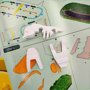 Figurka HalfToys Magnetyczne figurki 3D zwierząt leśnych - Half Toys 3+ EDUKAMP 20