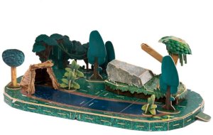 Figurka HalfToys Magnetyczne figurki 3D zwierząt leśnych - Half Toys 3+ EDUKAMP 22