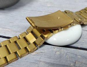 Jordan Kerr Bransoleta stalowa do zegarka 22 mm Connect M10-22 GD złota masywna . 5