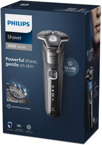 Philips Shaver Series 5000 S5887/13 maszynka do golenia Golarka rotacyjna Przycinarka Czarny Szary 5
