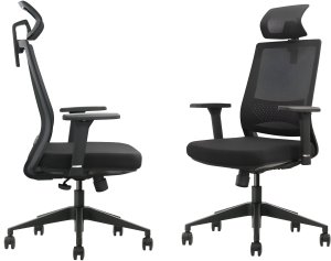 Krzesło biurowe Ergostill Fotel Ergonomiczny Biurowy do Biurka Krzesło Obrotowe Gamingowe Regulowane 10