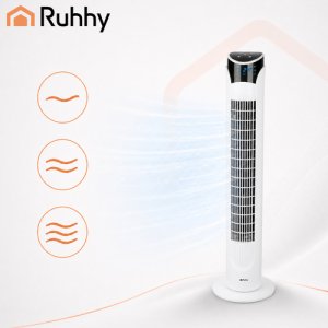 Termowentylator Ruhhy Wentylator kolumnowy 90cm biały + pilot Ruhhy 12