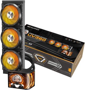 Chłodzenie wodne Darkflash UV360 Czarny (UV360 Black) 2