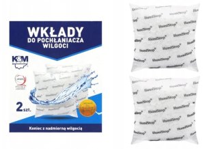 KM Wkład wymienny do pochłaniacza wilgoci 2 szt K&M AK101.2 4