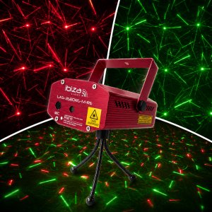 Lampa studyjna Ibiza Light Laser czerwony zielony 130mW Ibiza Light one size 4