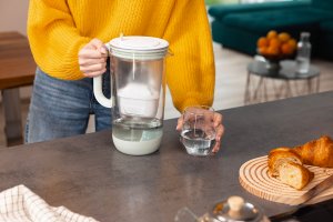 Dzbanek filtrujący Brita Glass 2,5L miętowy + 1 wkład Maxtra Pro Pure Performance 5