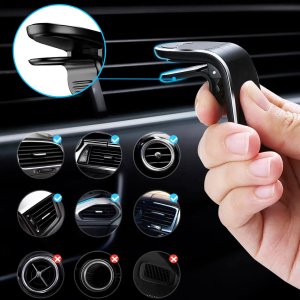 Roadstar Uchwyt samochodowy magnetyczny na kratkę nawiewu AirGrip mocne magnesy 3