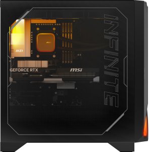 Komputer MSI PCMSIDesktopAMD RyzenT 77800X3D32 GBDDR5-SDRAMStorage SSDSSD 1 TBNVIDIA GeForce RTX 5070On board graphics AMD Radeon GraphicsWi-F MPG INFINITE Z3 X3D 7NVRR7-875EU (4711377430852) 3