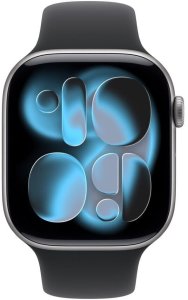 Smartwatch Apple Watch 11 GPS 42mm Space Grey Alu Sport Band S/M Czarny (MEQW4LW/A) 2