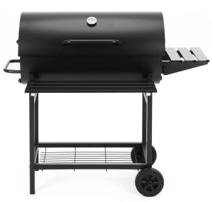 Springos Grill węglowy ogrodowy z pokrywą termometrem duży ruszt grillowy Uniwersalny 4