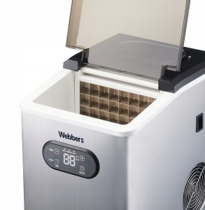 Kostkarka do lodu Webber Frio IM-201 25KG LCD 3 tryby wody Inox 24 kostki (05IM-201) 3