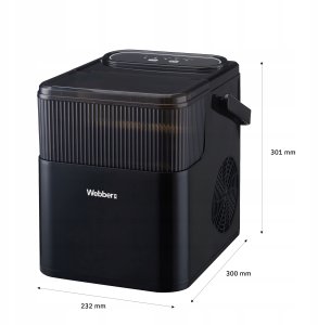 Kostkarka do lodu Webber Ranua IM-001 Ice Master 12KG/24H 165W Czarna 2 2