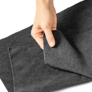 DWR Detailer mikrofibra X-APT black 370G/M2 40*40 (20-D32) 2