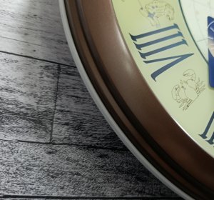 Seiko Zegar ścienny SEIKO QHA013B 33 cm znaki zodiaku podświetlany . 7