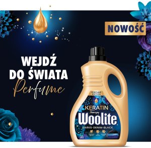 Woolite PŁYN DO PRANIA WOOLITE CIEMNE KOLORY & JEANS Z KERATYNĄ 1,8L /30 PRAŃ 3