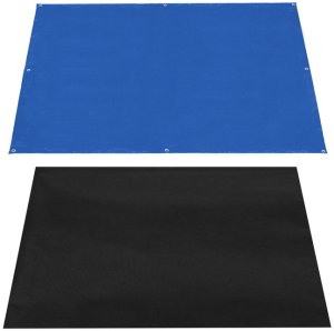 Springos Piaskownica zamykana z ławkami i daszkiem 120x120 cm drewno iglaste impregnowana Uniwersalny 11