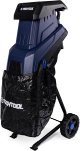 Techtool Rozdrabniacz do gałęzi Elektryczny Rębak 2400W 45 litrów Noże SK5 TECHTOOL 2