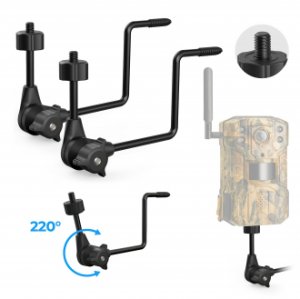 Genway Mocowanie wkręcane do kamer obserwacyjnych K&F Concept - 2 szt. 2