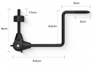 Genway Mocowanie wkręcane do kamer obserwacyjnych K&F Concept - 2 szt. 3