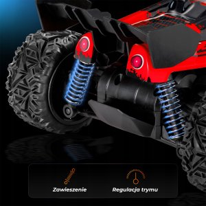 Overmax Zdalnie Sterowany X-Gravel Rc Monster Truck 1:20 20Km/H 7