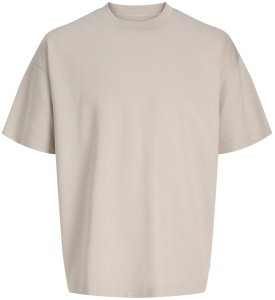 Jack & Jones Jack&Jones męska koszulka t-shirt JJEBARRON TEE SS O-NECK NOOS 12298906 MOONBEAM 2XL 2
