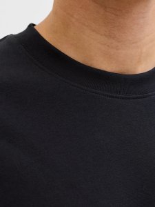 Jack & Jones Jack&Jones męska koszulka t-shirt JJEBARRON TEE SS O-NECK NOOS 12298906 czarny M 6