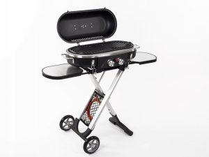Camp4 2-palnikowy grill gazowy na kółkach z pilotem bezpieczeństwa - 50 mbar [916884] 2