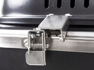 Camp4 2-palnikowy grill gazowy na kółkach z pilotem bezpieczeństwa - 50 mbar [916884] 6