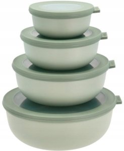 Mepal 4 misek Cirqula okrągła 350 750 1250 2250 ml Nordic Jade (106232094700) 2