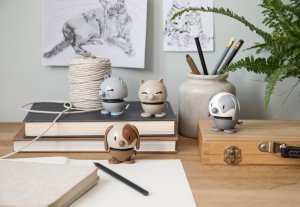 Hoptimist Figurka Cat latte 26130 2