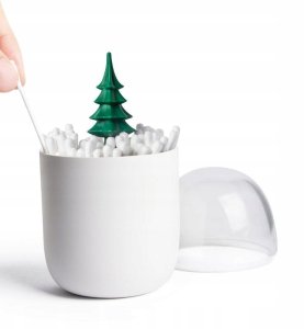 Qualy Pojemnik na patyczki do uszu Winter Time (10221G) 2