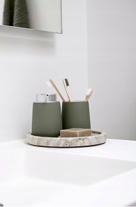 Zone Kubek na szczoteczki do zębów Nova One Olive Green (28100) 3