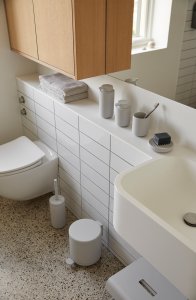 Kosz na pranie Zone na śmieci 3l Solo Black (330168) 3