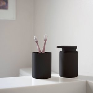 Zone Kubek na szczoteczki do zębów Karma Black (10038) 3