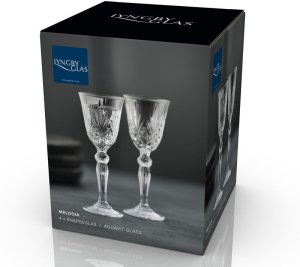 Carla Kieliszki ze szkła kryształowego Melodia 50 ml 4 sztuki 31133 4