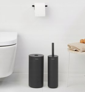 Brabantia Zestaw trzech akcesoriów toaletowych MindSet Mineral Infinite Grey 303906 2