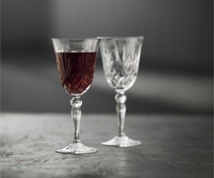 Carla Kieliszki do czerwonego wina ze szkła kryształowego Melodia 270 ml 4 sztuki 916098 3