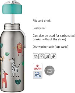 Mepal Butelka termiczna flip-up Campus 350 ml (107458065409) 6