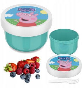 Mepal Naczynia Lunch set Campus 3 el. Peppa Pig (107410865412) 2