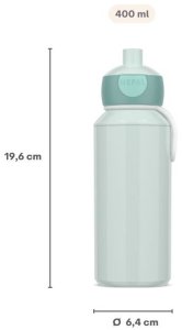 Mepal Butelka Pop-Up Campus 400 ml Sunshine &amp; Rainbow 107410065245 5