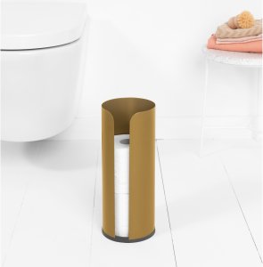 Brabantia Zasobnik na papier toaletowy Renew Warm Gold 255144 3