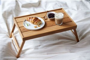 Lumarko Taca stolik śniadaniowy 64x31,5x23,5 cm Oak 32445 4